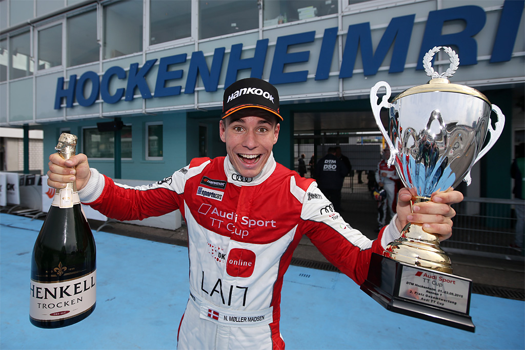 Nicolaj Møller Madsen skal forsvare sin samlede førsteplads
(Foto: Audi Motorsport)